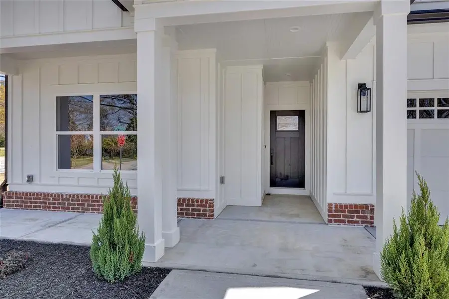 Exterior details and patio area of a home in , Covington (Image 4). Exterior details and patio area of a home in , Covington (Image 4).