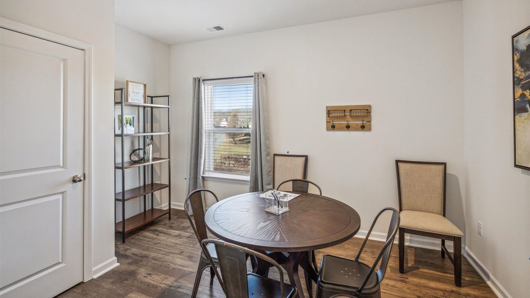 Furnished interior view inside a new home in Keebler Meadows, Johnson City (Image 7).