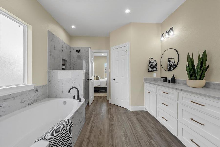 Furnished interior view inside a new home in , Hewitt (Image 30). Furnished interior view inside a new home in , Hewitt (Image 30).