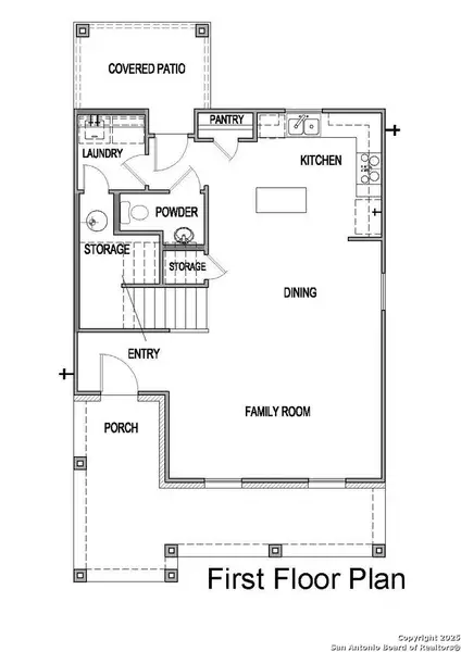 2D floor plan layout of this home in Mayfair, New Braunfels, TX (Image 3). 2D floor plan layout of this home in Mayfair, New Braunfels, TX (Image 3).