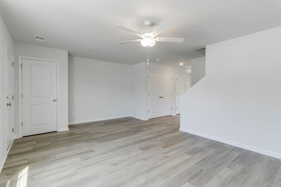 Spacious, unfurnished interior of a new home in Padgett Commons, Hopkins (Image 14).