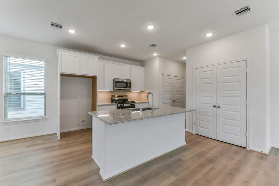 Furnished interior view inside a new home in , Houston (Image 4).