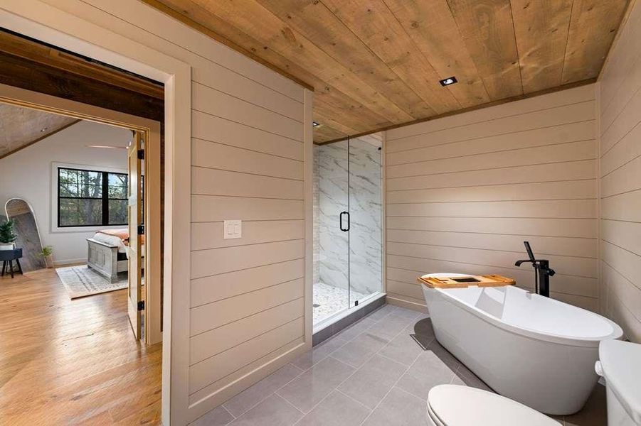 Furnished interior view inside a new home in , Blue Ridge (Image 15).