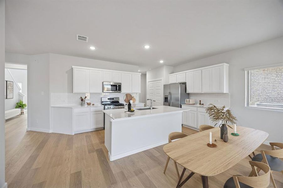 Kitchen in the Oak II home plan by Trophy Signature Homes – REPRESENTATIVE PHOTO Kitchen in the Oak II home plan by Trophy Signature Homes – REPRESENTATIVE PHOTO