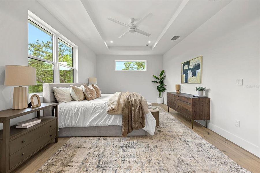 Furnished interior view inside a new home in , Tampa (Image 47).