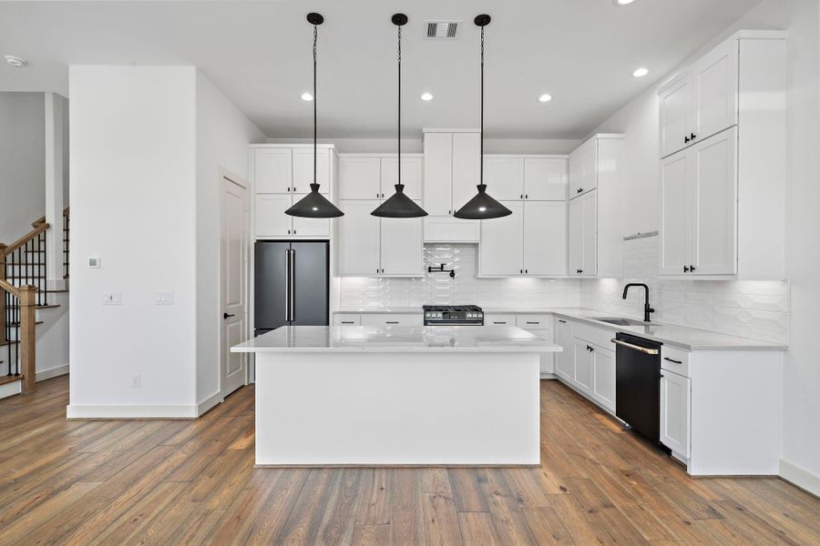 Furnished interior view inside a new home in Spring Valley Creek, Houston (Image 8).