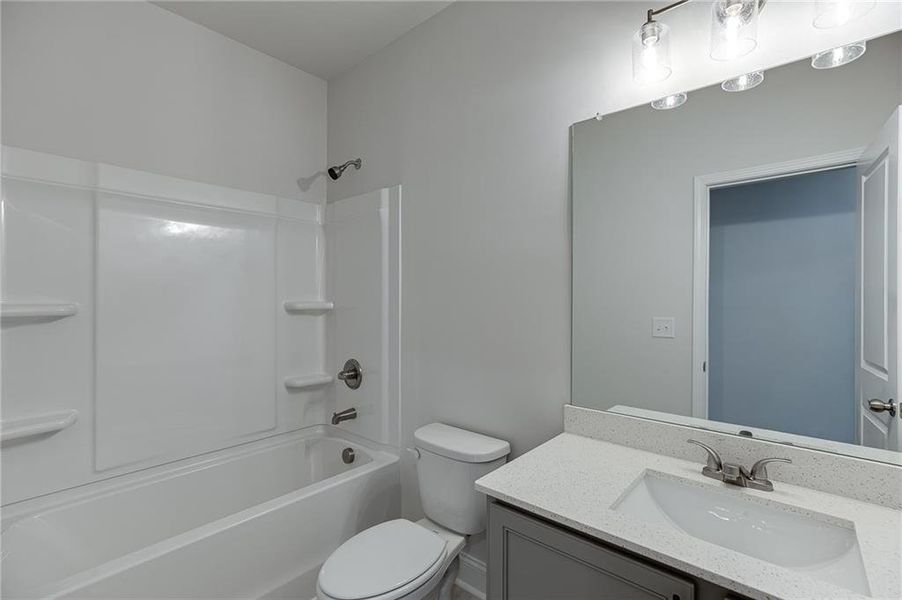 Furnished interior view inside a new home in , Sugar Hill (Image 7). Furnished interior view inside a new home in , Sugar Hill (Image 7).