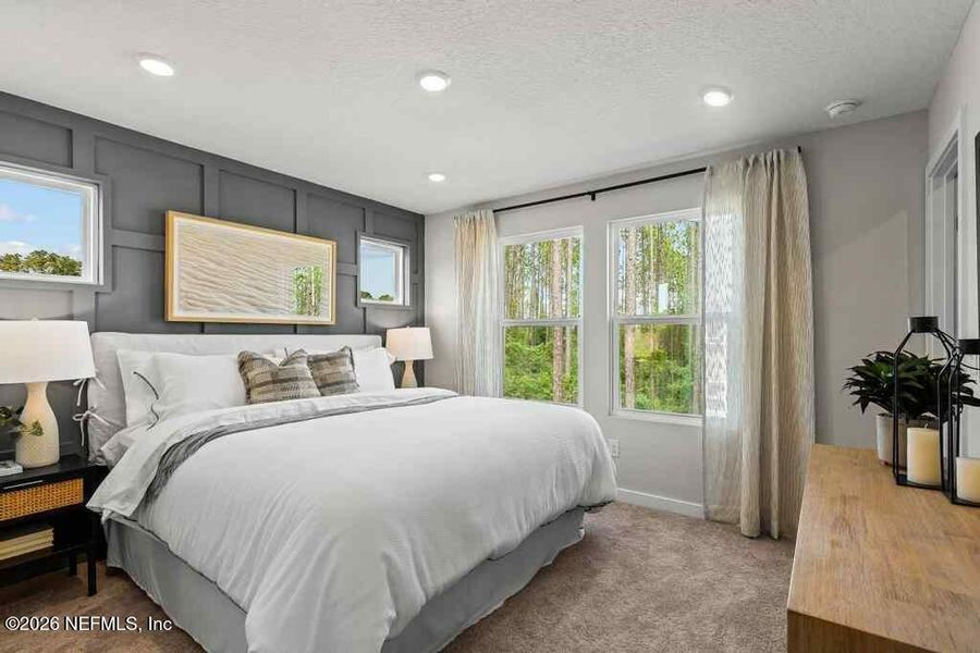 Furnished interior view inside a new home in , Jacksonville (Image 19).