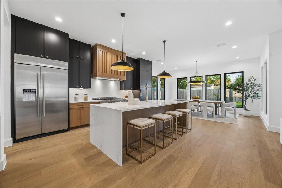 Furnished interior view inside a new home in , Houston (Image 9).