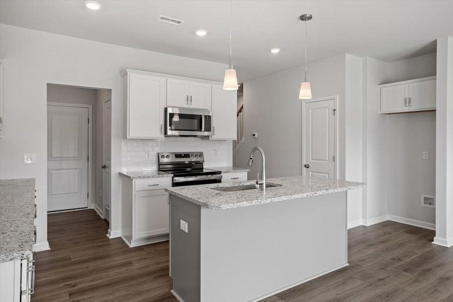 Furnished interior view inside a new home in Sweetbrier, Durham (Image 10).