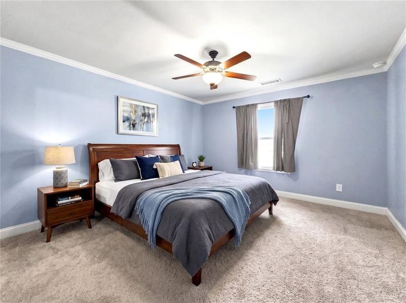 Furnished interior view inside a new home in , Winterville (Image 9).