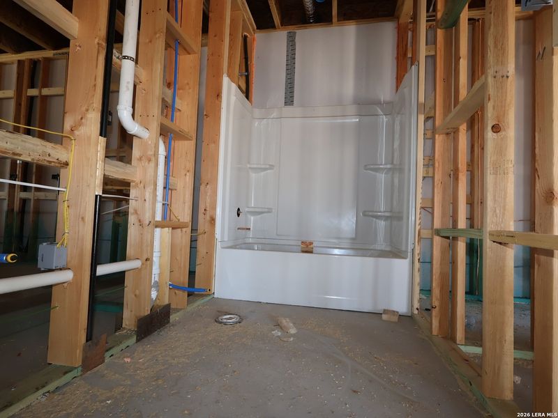 In-progress construction of a new home in Agave, San Antonio, TX (Image 23).