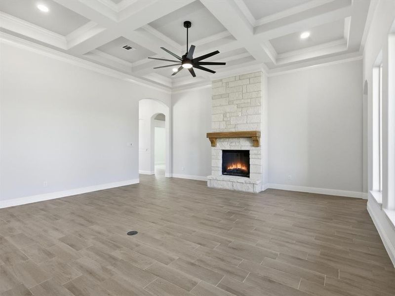Spacious, unfurnished interior of a new home in , Azle (Image 30).