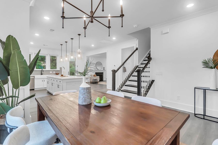 Furnished interior view inside a new home in , Summerville (Image 18).
