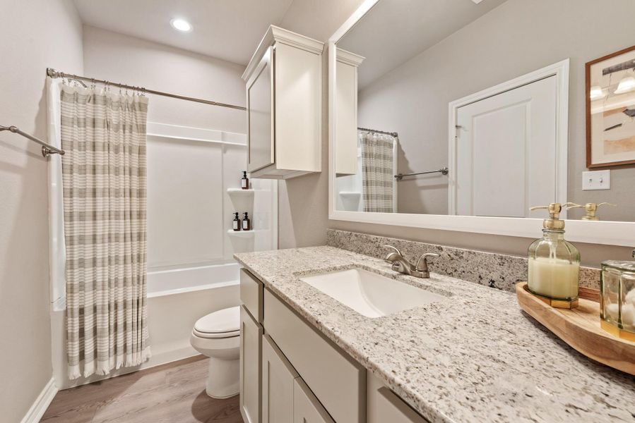 Furnished interior view inside a new home in , College Station (Image 5). Furnished interior view inside a new home in , College Station (Image 5).