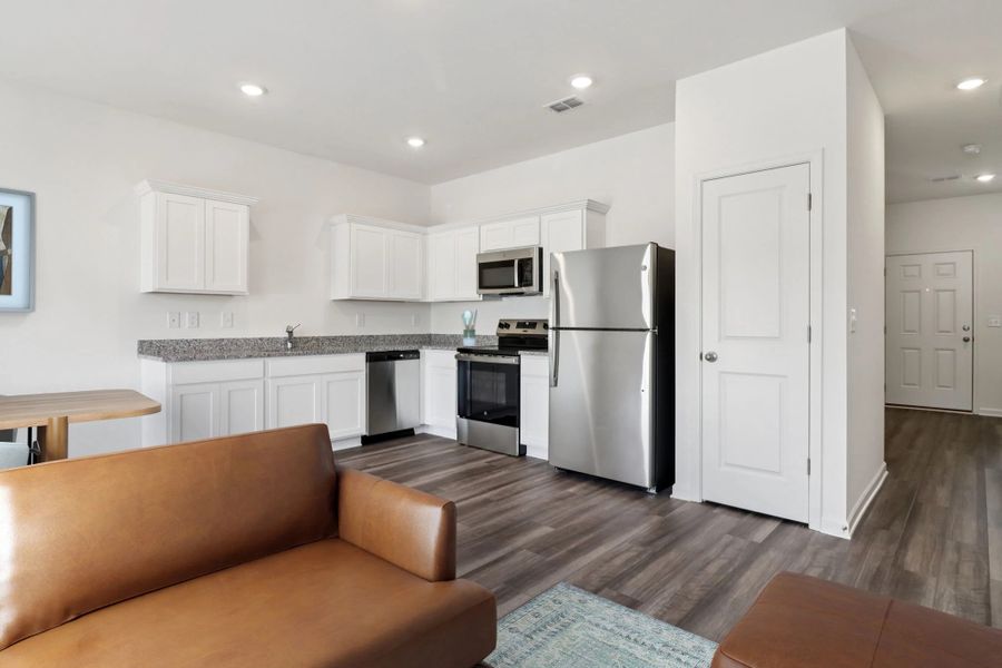 Representative furnished interior of a home built from the Cosmos by Starlight Homes in Chestnut Grove, Douglasville (Image 5).
