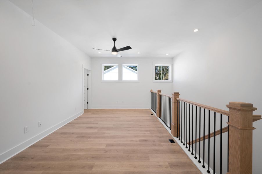 Spacious, unfurnished interior of a new home in Ferryboat Landing, Charleston (Image 15). Spacious, unfurnished interior of a new home in Ferryboat Landing, Charleston (Image 15).