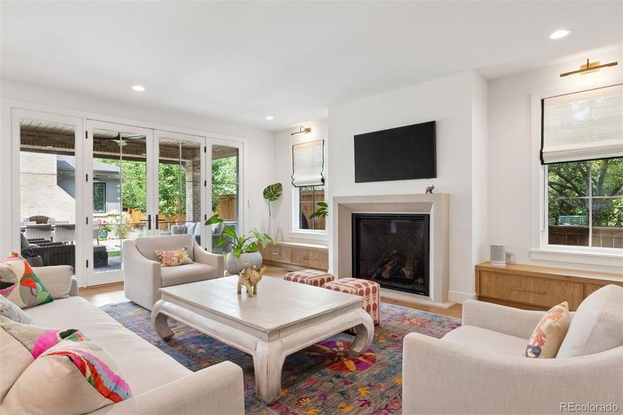 Furnished interior view inside a new home in , Denver (Image 13).