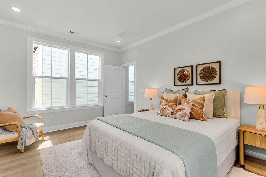Furnished interior view inside a new home in Heron Preserve, Hanahan (Image 10).