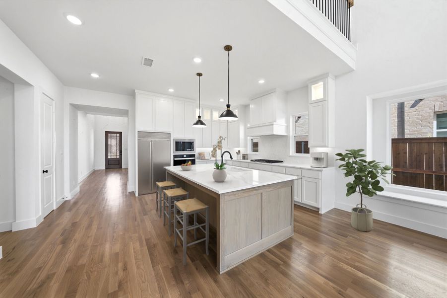 Furnished interior view inside a new home in Aster Park, McKinney (Image 15).