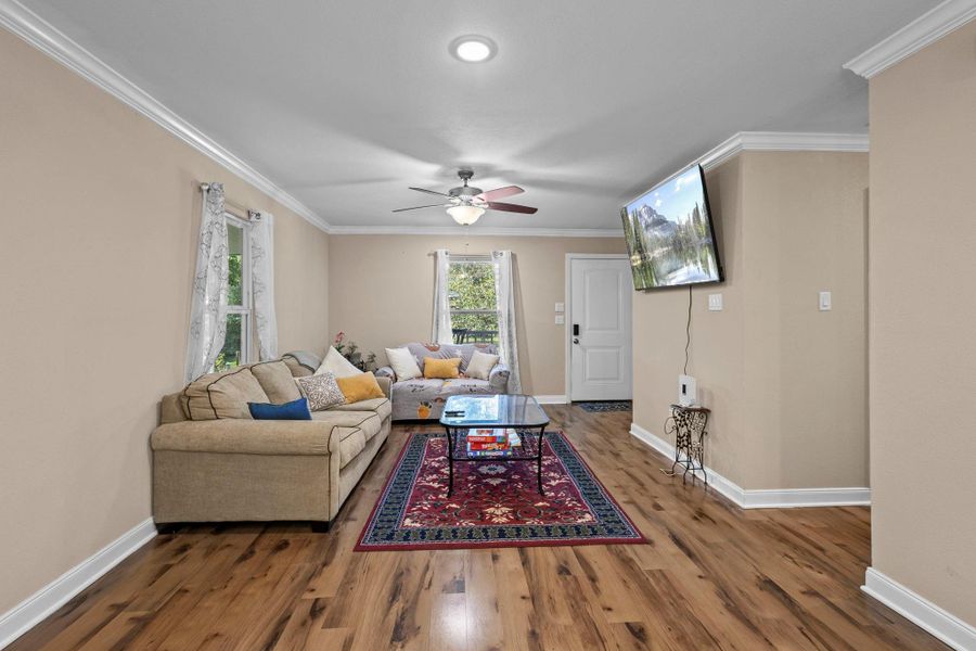 Furnished interior view inside a new home in , Woodville (Image 8). Furnished interior view inside a new home in , Woodville (Image 8).
