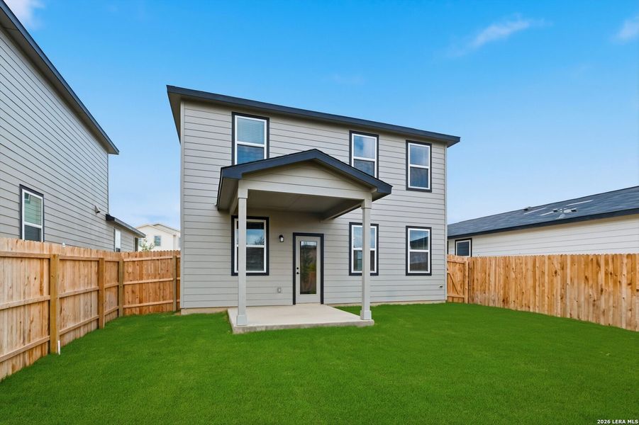 Exterior details and patio area of a home in Agave, San Antonio (Image 3). Exterior details and patio area of a home in Agave, San Antonio (Image 3).
