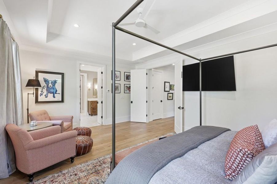 Furnished interior view inside a new home in , Chamblee (Image 7).