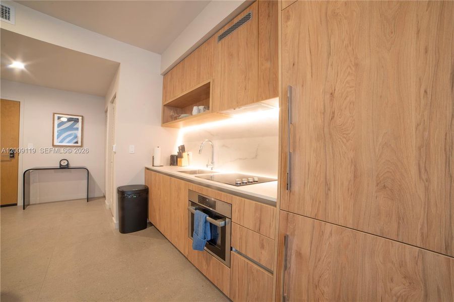 Furnished interior view inside a new home in , Miami (Image 8).