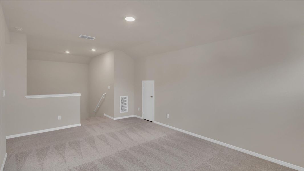 Spacious, unfurnished interior of a new home in Carillon, Manor (Image 26).
