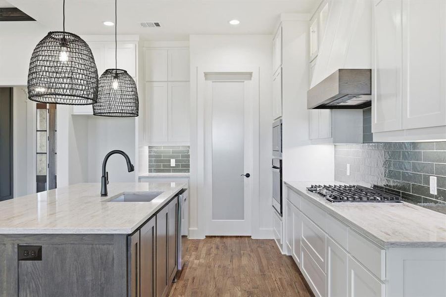 Furnished interior view inside a new home in , Godley (Image 8).