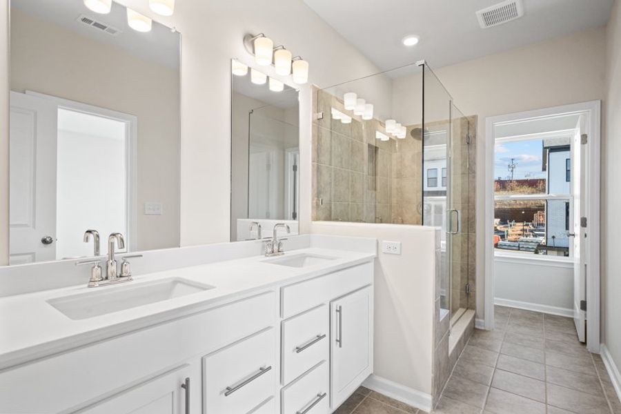 Representative furnished interior of a home built from the Collins by Taylor Morrison in Henson Square, Lawrenceville (Image 34).