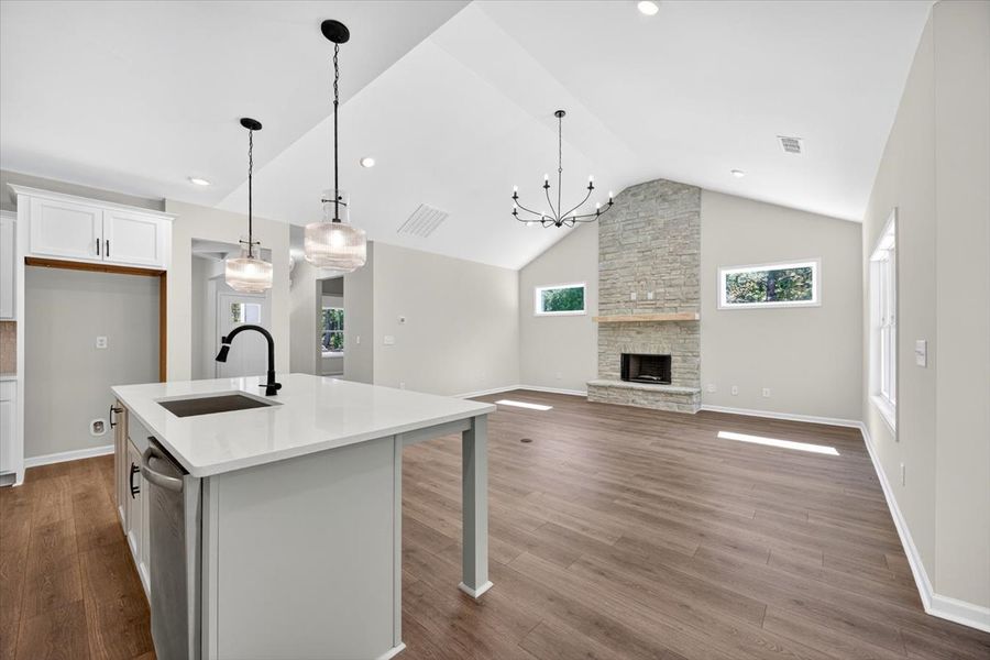 Furnished interior view inside a new home in Collier Grove, Thomaston (Image 8).