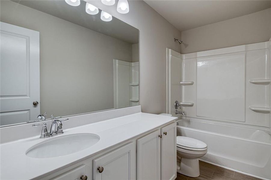 Furnished interior view inside a new home in Alcovy Village, Lawrenceville (Image 7).