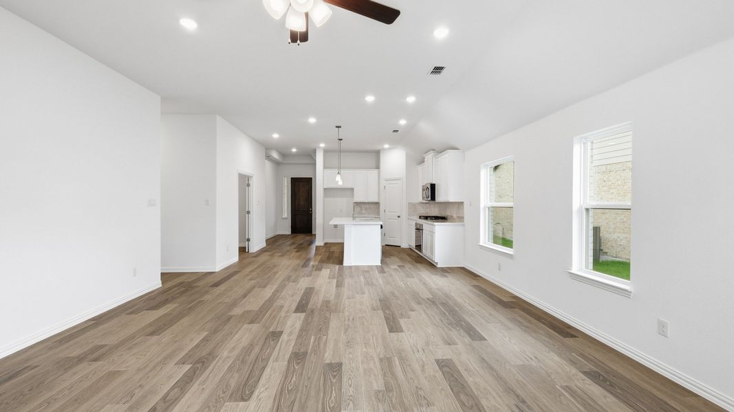 Furnished interior view inside a new home in Anna Ranch, Anna (Image 29).