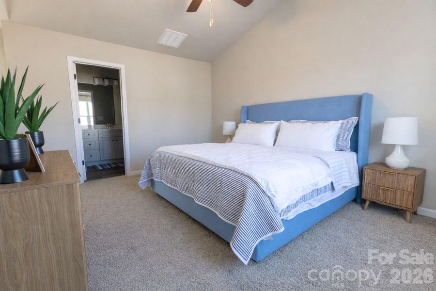 Furnished interior view inside a new home in , Charlotte (Image 12).