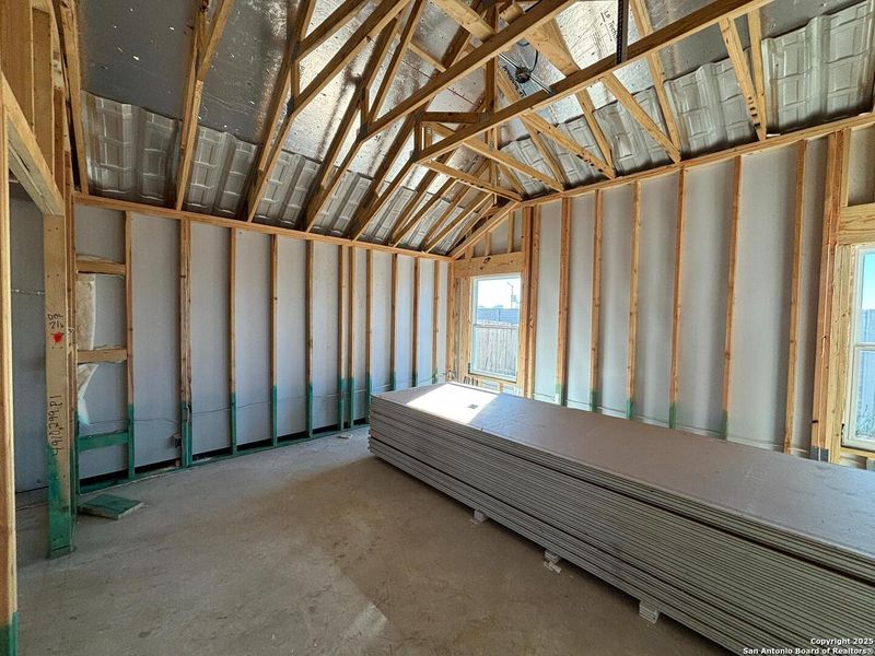 In-progress construction of a new home in Saddlebrook Ranch, Schertz, TX (Image 23).