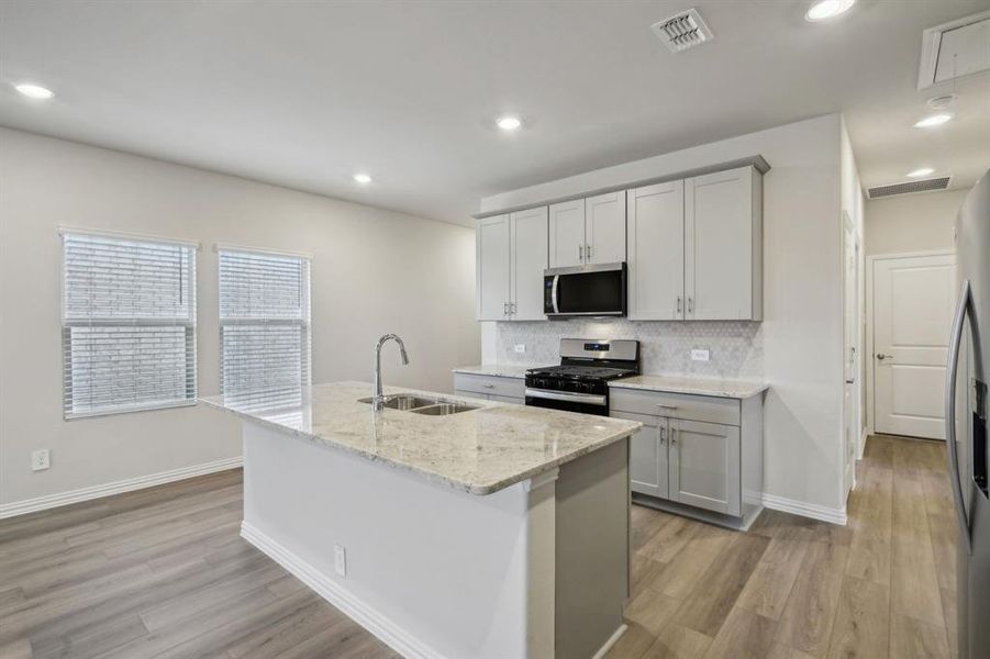 Photo is not of the actual home, but is an inspirational photo of builder’s model home and may depict options, furnishings, and/or decorator features that are not included.