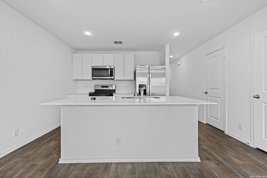 Furnished interior view inside a new home in Blue Ridge Ranch, San Antonio (Image 7).