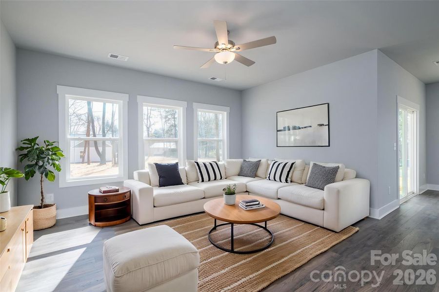 Furnished interior view inside a new home in , Shelby (Image 17).