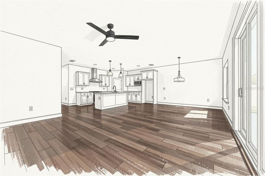 Spacious, unfurnished interior of a new home in , Newberry (Image 16).