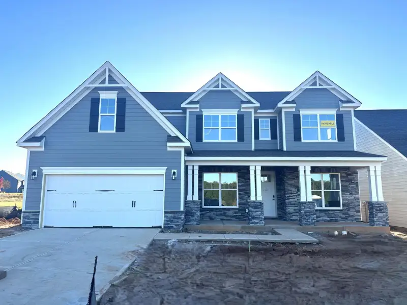 In-progress construction of a new home in The Enclave at Laurelbrook, Sherrills Ford, NC (Image 8).