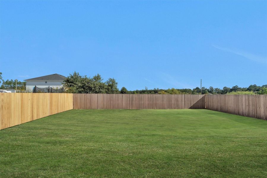 Visual only. *Property does not include sod in backyard*