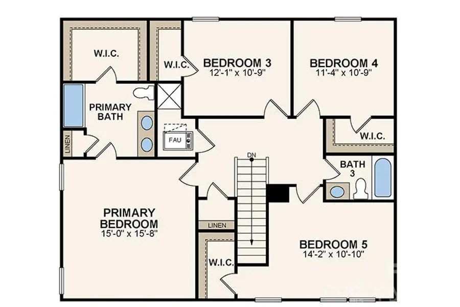 2D floor plan layout of this home in , Lexington, NC (Image 3). 2D floor plan layout of this home in , Lexington, NC (Image 3).