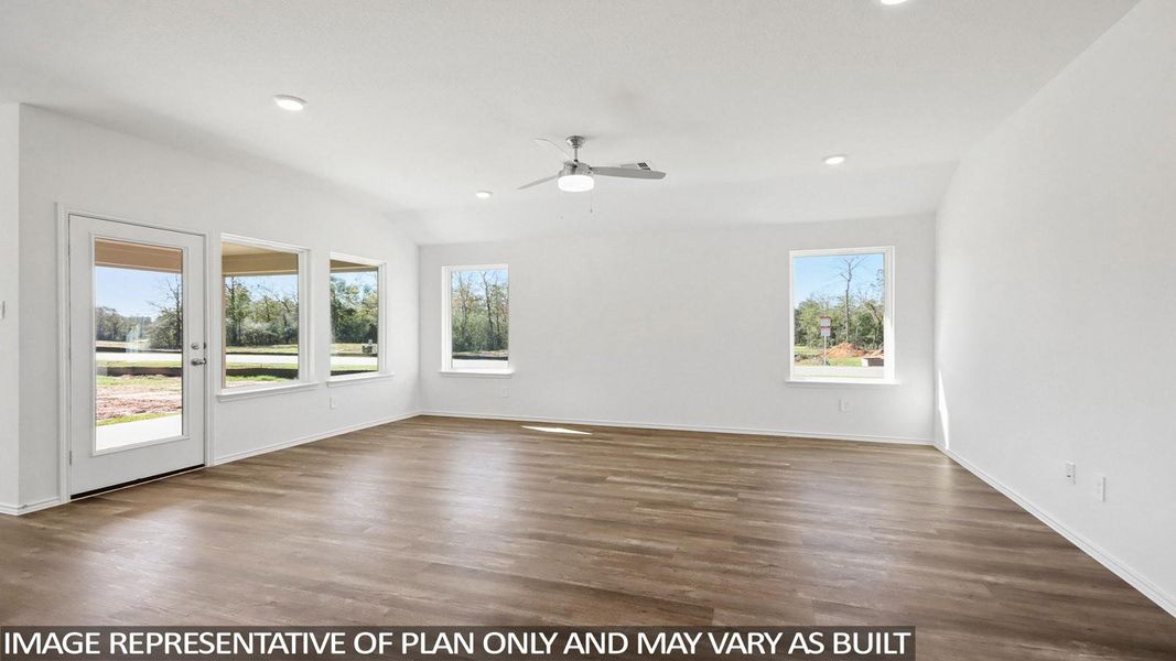 Spacious, unfurnished interior of a new home in Williams Reserve East, Conroe (Image 15). Spacious, unfurnished interior of a new home in Williams Reserve East, Conroe (Image 15).