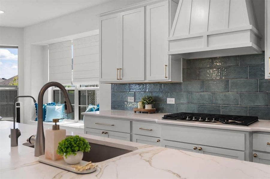 Furnished interior view inside a new home in , Northlake (Image 12).