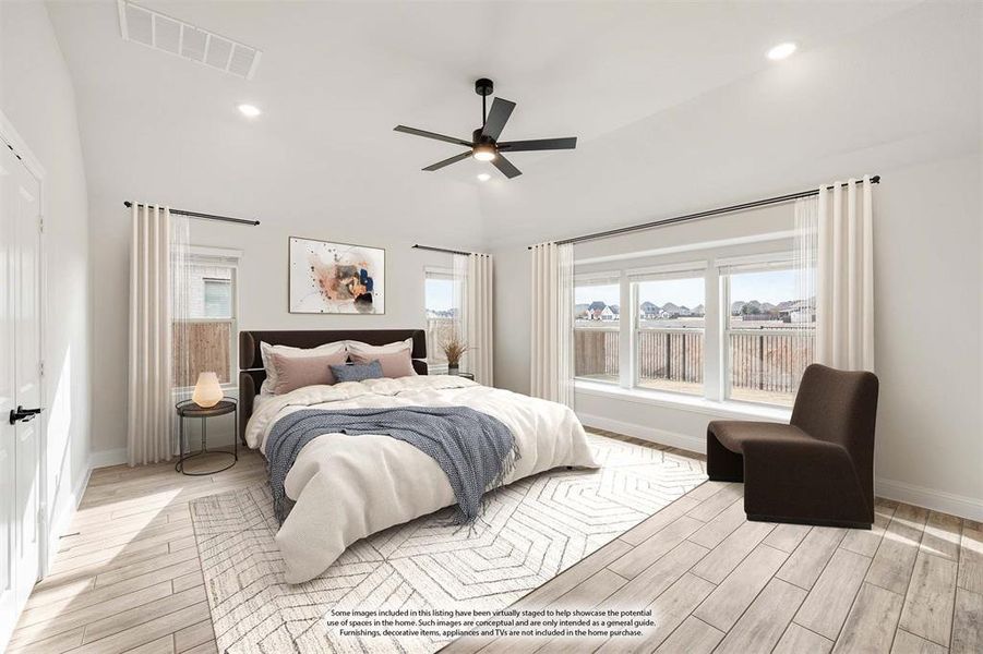 Furnished interior view inside a new home in Sonoma Verde, McLendon-Chisholm (Image 10).