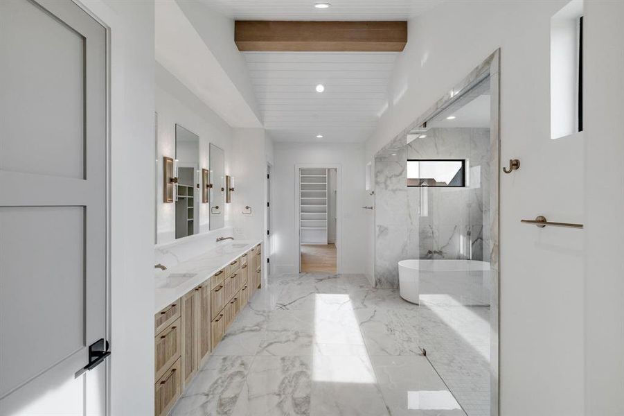 Furnished interior view inside a new home in , Gunter (Image 29).