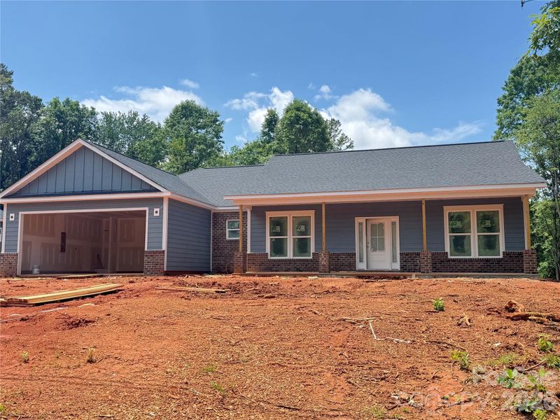 In-progress construction of a new home in , Statesville, NC (Image 29).