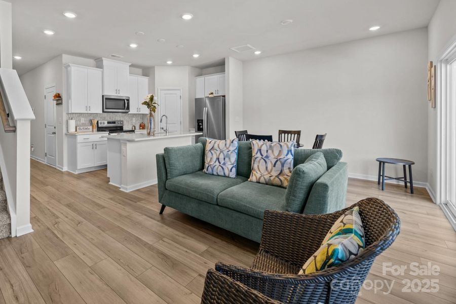 Furnished interior view inside a new home in , Fort Mill (Image 7). Furnished interior view inside a new home in , Fort Mill (Image 7).