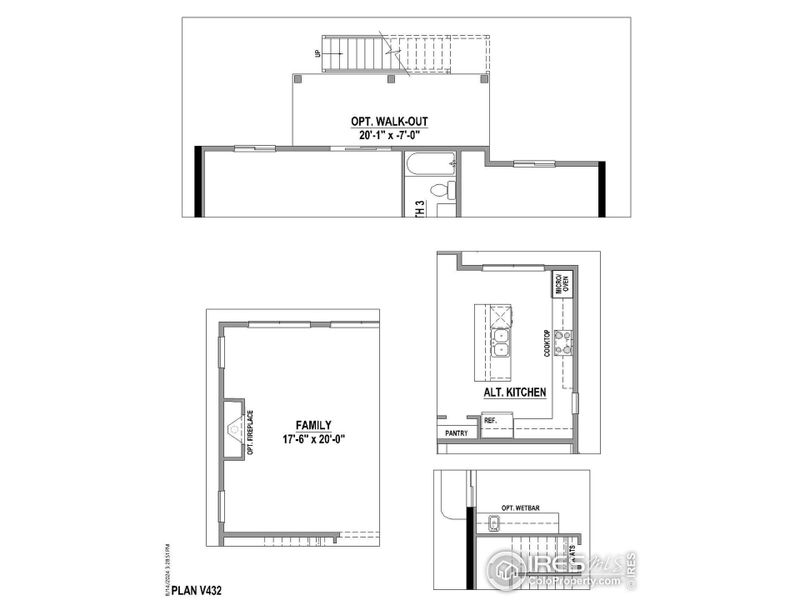 2D floor plan layout of this home in Barefoot Lakes, Longmont, CO (Image 4).